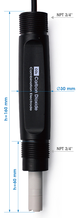 CS6710CO2 A Carbon Dioxide Ion Selective Electrode sensor